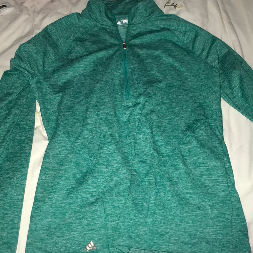 Turquoise Adidas workout jacket!